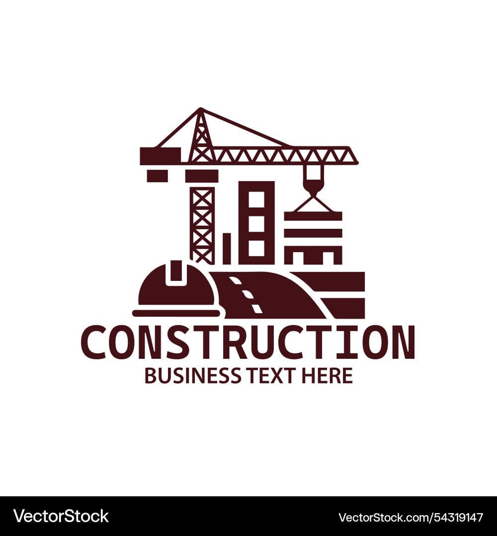 Construction business logo